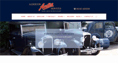 Desktop Screenshot of aldertonaustinservices.co.uk