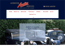 Tablet Screenshot of aldertonaustinservices.co.uk